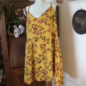 Flirty Yellow Sundress